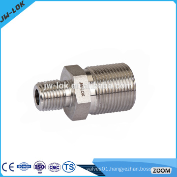 Stainless steel swagelok tube fitting straight union